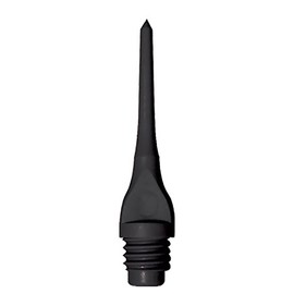 Game Room Guys Set of 500 Black Dart Tips Soft 2BA 3/16