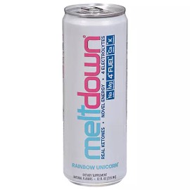VPX Bang | Meltdown Keto Energy Drink - Keto, Caffeine | Rainbow Unicorn 12 Cans