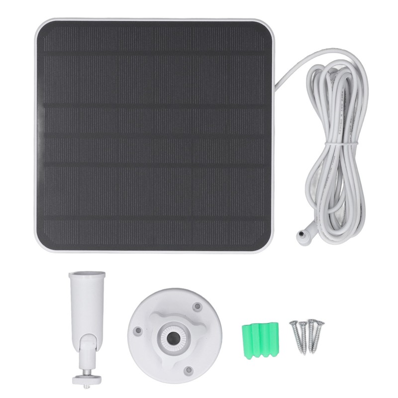 Solar Panel for Ring Camera 12W Fast Charging IP65 Waterproof