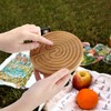 BambooMN Finger Labyrinth for Meditation and Prayer - 6" Diameter