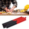 Cunyuer 10Pcs Carpenters Pencils, Red Blue 2 Core Hex 2
