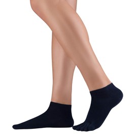 Knitido Dr. Foot® Silver Protect Antimicrobial Trainer Toe Socks with Silver Threads for Men and Women, Against Sweat and Athlete's Foot Infections, Size: 39-42, Colour: Light Grey (010), Light Grey