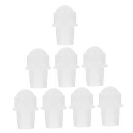 TOVINANNA 8pcs Essential Oil Bottle Rollers Replacement Natural Rollers for Essential Oil Bottles Smooth Application Easy to Use for Aromatherapy and Blends