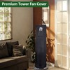 letsinstyle 10" x 36" Tower Fan Cover, Waterproof Dustproof Fan