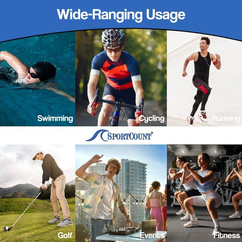 SC Sportcount LapCounter - Digital Counter for Tracking Swim Laps