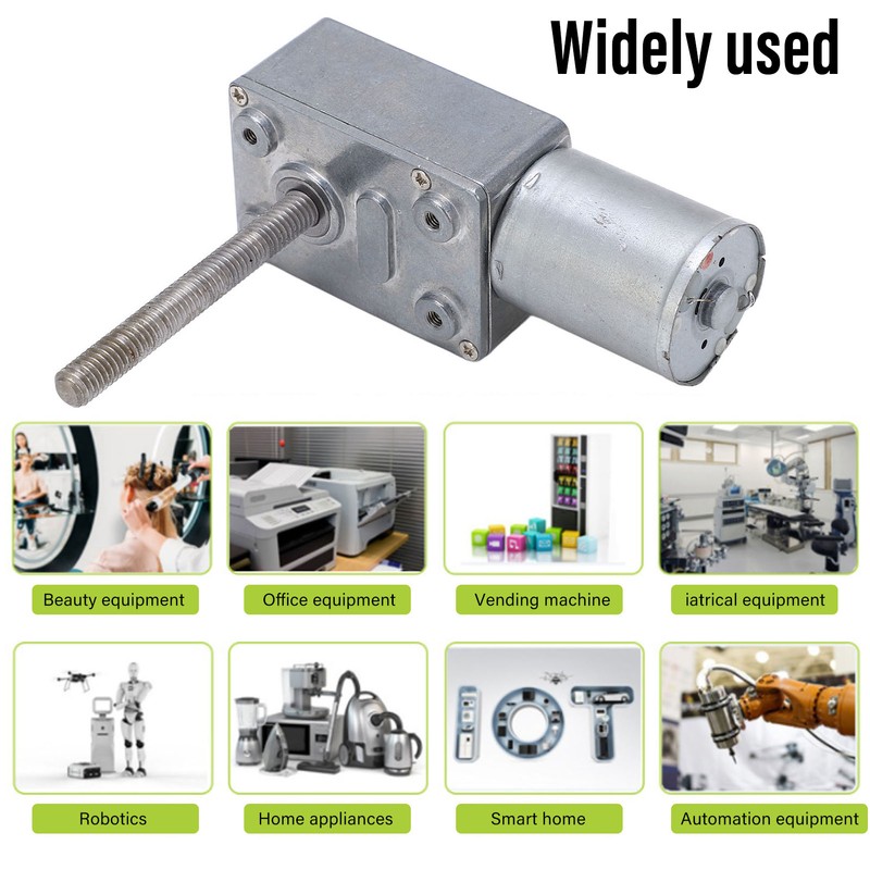 10RPM DC Geared Motor High Temperature Resistant Speed Reduction Gear