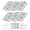 6 Pack Lift Off Door Hinges 4", Heavy Duty Stainless