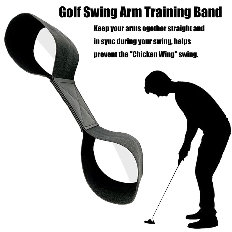 Mtxorvix Adjustable Golf Swing Trainer Arm Band - Elastic Posture