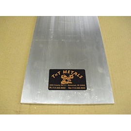 1/2" Aluminum Flat Bar Sheet Plate 6061 12" x 24" Mill Finish