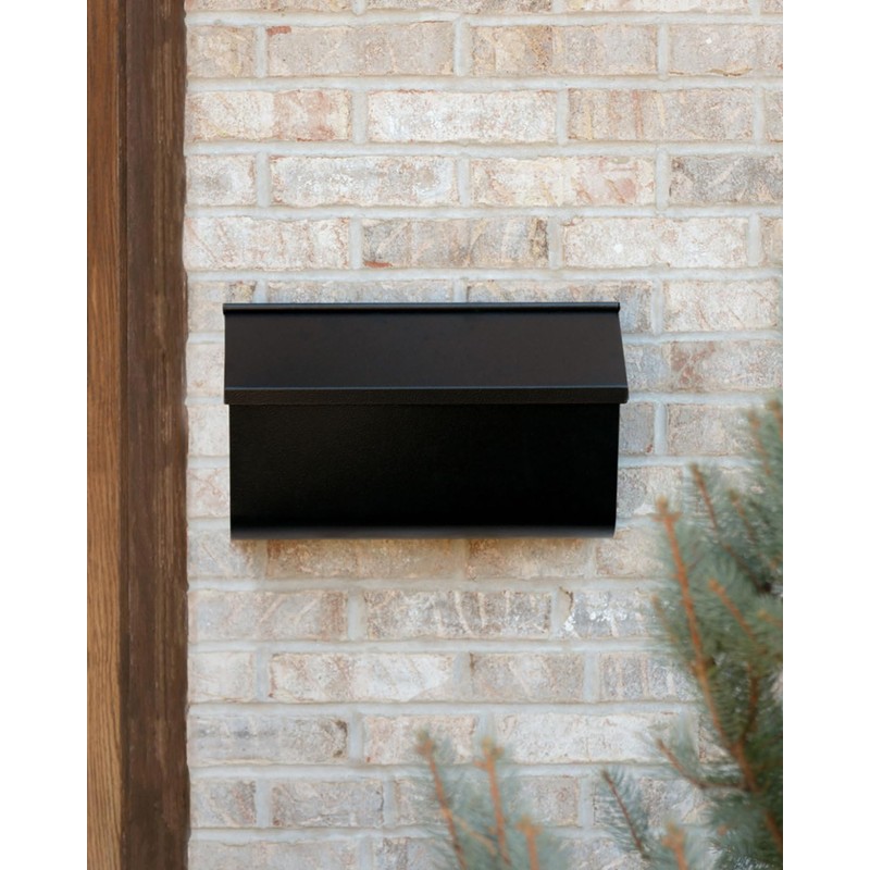 Architectural Mailboxes Woodlands™ Wall-Mounted Mailbox for Outside, Rust-Resistant Galvanized Steel