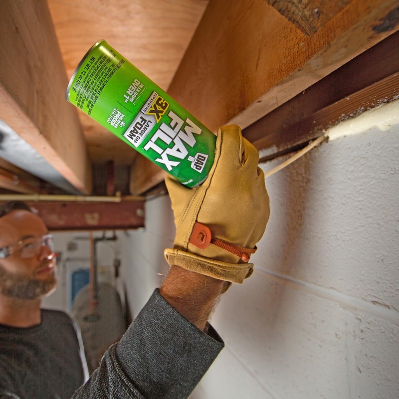 DAP Max Fill Triple Expanding Straw Foam Sealant, 12 Oz