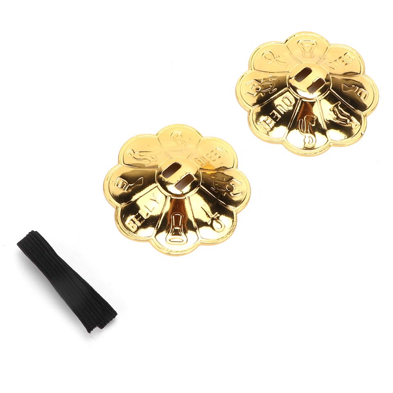 Finger Cymbals Durable Easily Hold Comfortable Wear Great Sound Dance