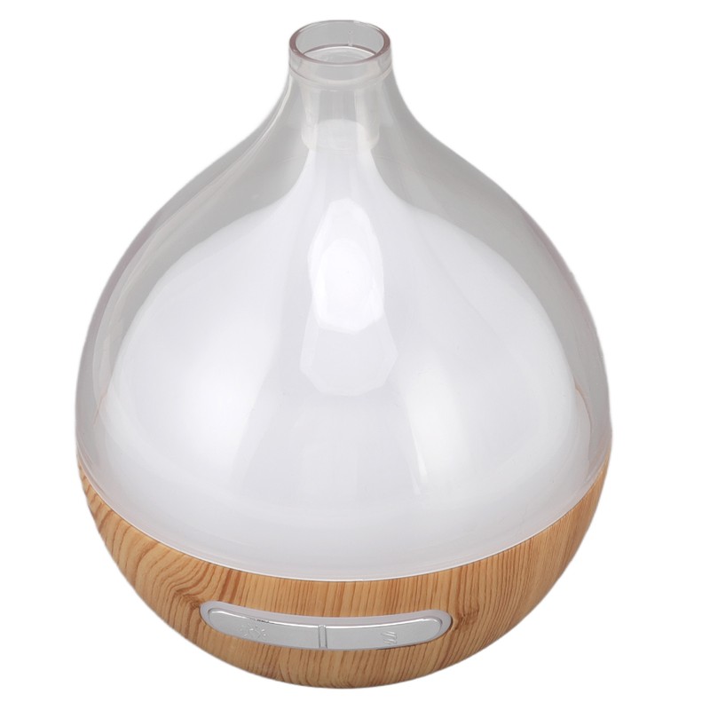 Wood Grain Humidifier USB Power Supply Aromatherapy Diffuser with Night