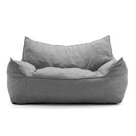 Big Joe Foam Beanbag Chair Imperial Fufton, Gray Union
