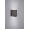 Trio Leuchten LED Außenleuchte Thames 229360242, Aluminium anthrazit, 2 x