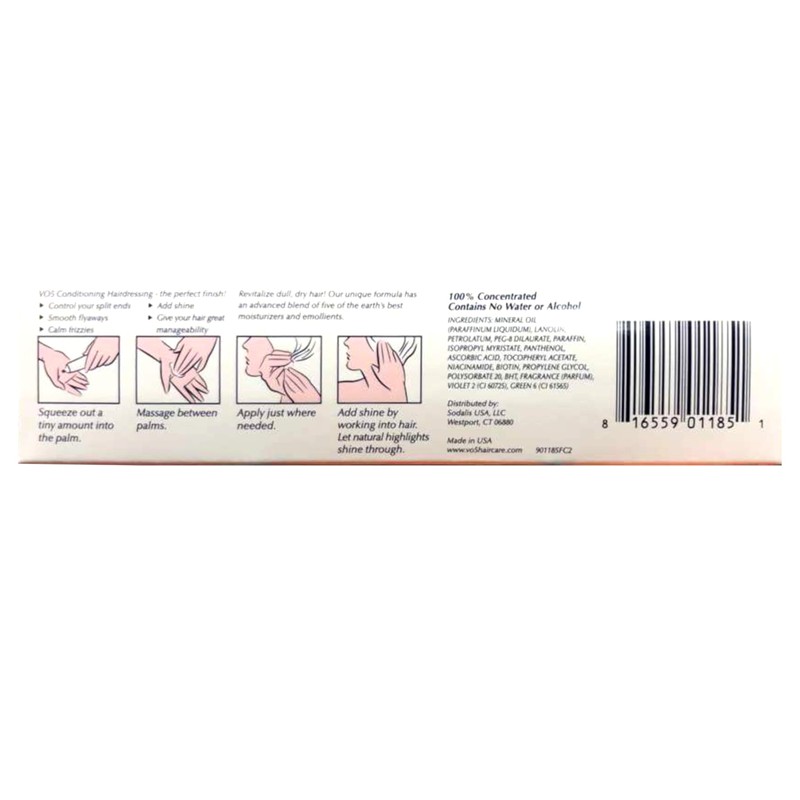 Alberto VO5 Conditioning Hairdressing Gray/White/Silver Blonde Hair (Pack of 5)