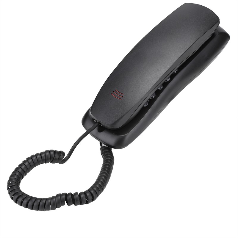 KX T628 Black for English Wired Desktop Wall Phone Landline