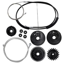 YUCKMZ Guide Rail Electric Sliding Door Repair Kit Compatible with Mercedes Vito Viano W639 V Class w447 A6398200442