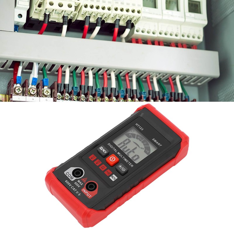 Digital Multimeter, 4000 Counts Smart Measurement Auto Ranging Voltmeter Ohm