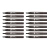 Sharpie W10 Permanent Markers - Chisel Wedge Tip - Black