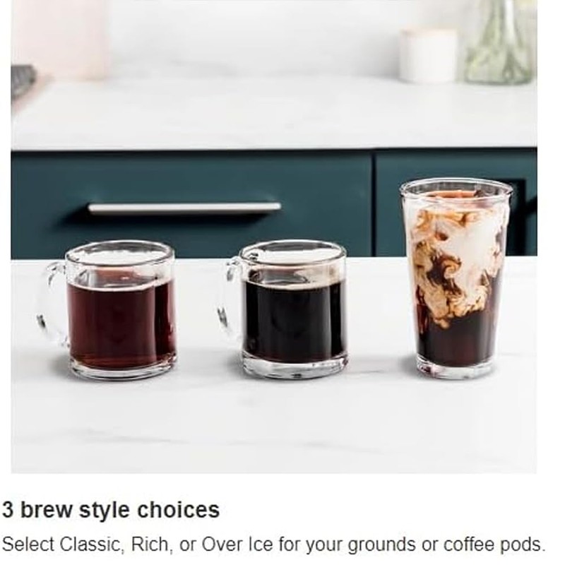 Ninja CFP105 DualBrew Hot & Iced Coffee Maker Black (Renewed)