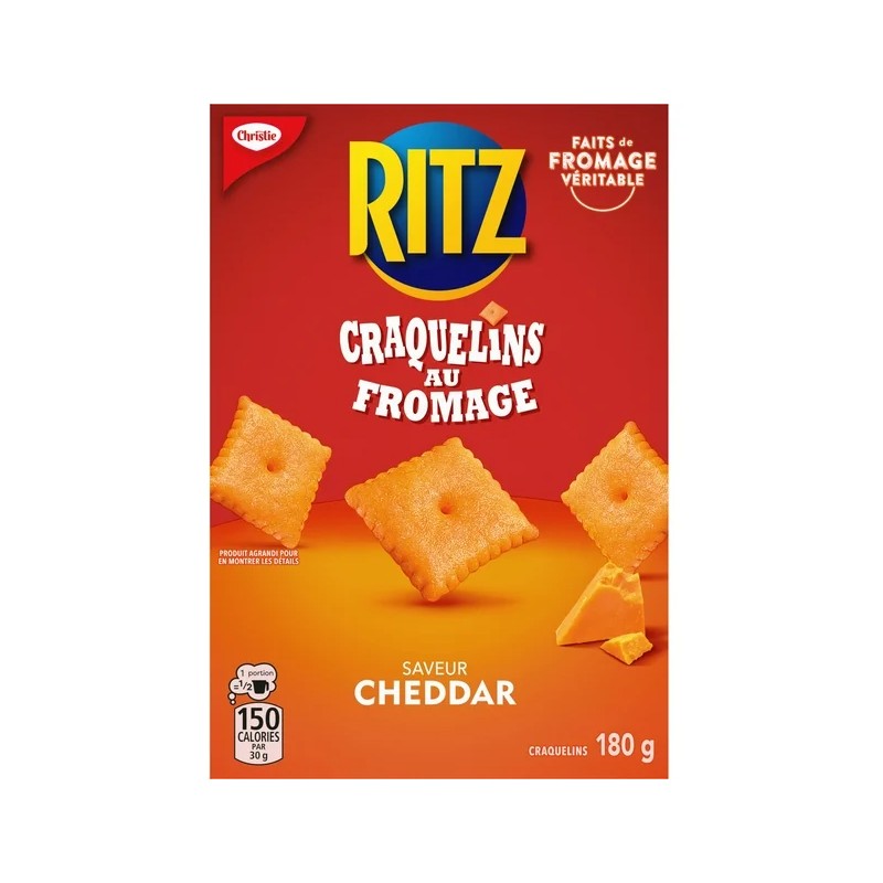 Ritz Cheese Nibs Cheddar Crackers 180g