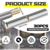 Yaocom 30 Pack Weld on Bullet Hinges 2-1/2" x 3/8"