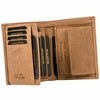 MATADOR 6402 Men's Unisex Wallet Women, light brown, Vintage