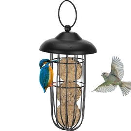 Hanging Bird Feeder, Wild Bird Feeder, Wild Birds for Hanging, Feeding Station Bird Stand, Feeding Station, Bird Balcony, Feeding Station Birds Cage (A)
