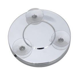 WENKO LED Leuchtspiegel Mosso 3 Saugnäpfe Chrom