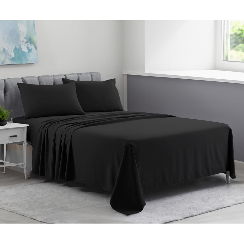 Yamel Juego de Sábanas Essential 2000 Hilos con Brushing de