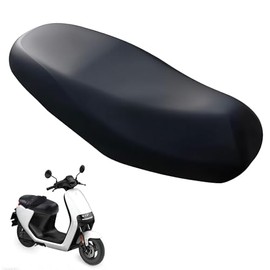 TIESOME Seat Covers Universal Motorcycle Large Motorcycle Seat Cover Cushion Waterproof Sun Protection Seat Cover Suitable Dust Cushion Cover Protector with Elastic Band for Motorbike Scooter Moped Seat Cover