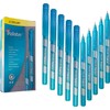 DOLLAR Fineliner Pens, TURQUOISE, 0.3mm Ultra Fine Felt Tip, Pack