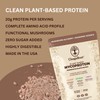 ChagaRoot Mycoprotein Mushroom Protein Powder, Chocolate Flavor, 20 G Plant