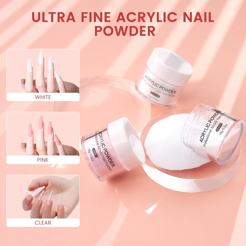 Practice Hand for Acrylic Nails Kit: Fake Hand for Nail