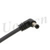 Dtap to Right Angle DC Power Cable 12V 2.1mm for