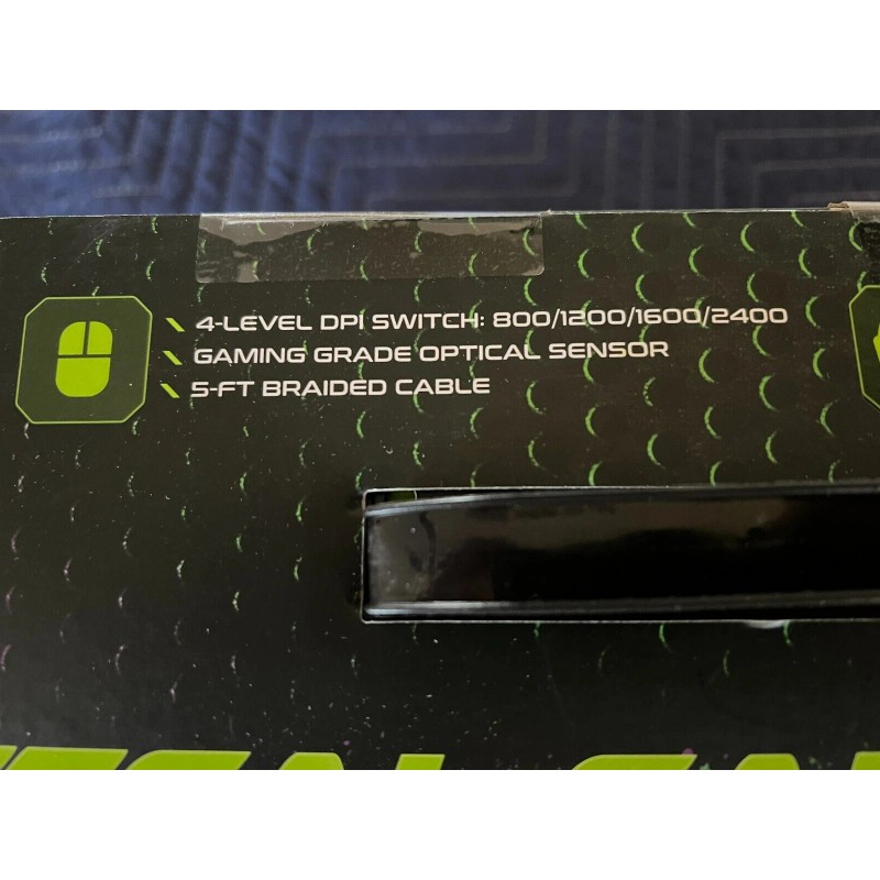 Hypergear Gaming Kit 4-in-1 Tactical Gear Ergonomic Keyboard / Mouse