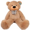 Joyfay 63" Giant Teddy Bear Light Brown Huge 5.25 feet