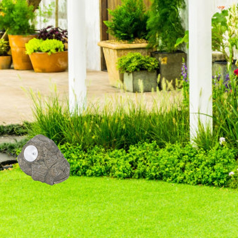 Artificial Stone with LED Light, Looks Stone Safe Outdoor Secret