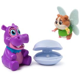 Vida the Vet, Tooth Fairy Wish Pack with Popcorn & Juno Toy Figures with a Tooth in Clam Shell Accessory, Kids Toys for Girls & Boys Ages 3 and up