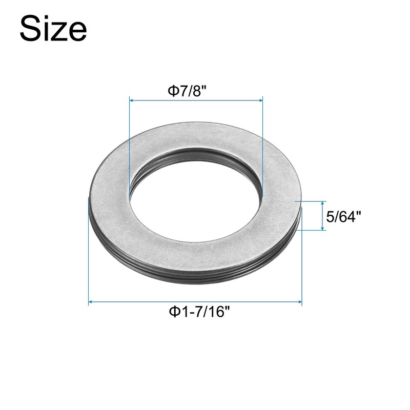 sourcing map 2 Sets NTA1423+2TRA Thrust Needle Roller Bearings with