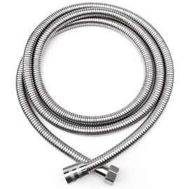 Stainless Steel Shower Hose 2m (79”) Universal Anti-Twist Shower Hose Pipe Replacement for Bathroom –Chrome