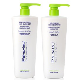 Pai-Shau Replenishing Cleanser and Conditioner Set , 2 Count (Pack of 1)