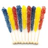 Boone's Mill | Holiday Themed Rock Crystal Candy Sticks (Happy