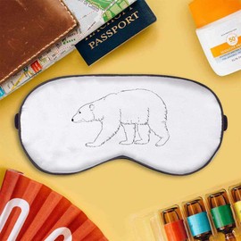 'Polar Bear' Sleep/Travel Eye Mask (EY00000265)