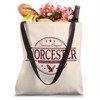 Worcester Massachusetts - Worcester MA Label Tote Bag