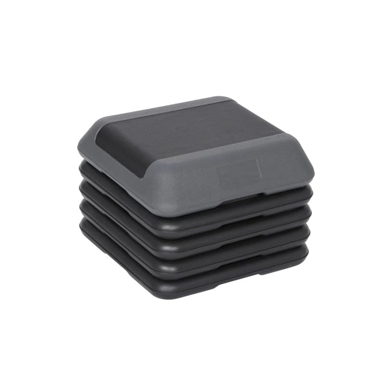 Venbytech for 16" Exercise Workout Step Platform with 4 Risers