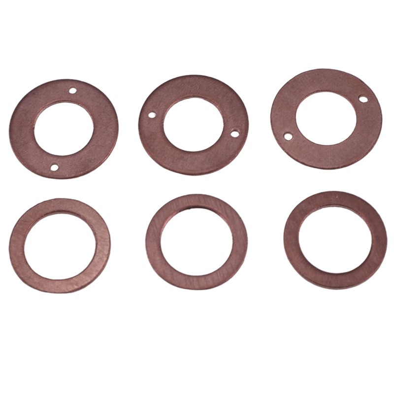 ZTUOAUMA Engine Injector Seal Kit for Kubota 3-Cylinder 6-Valve 70MM