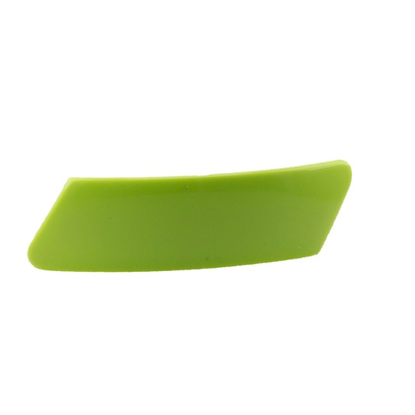 Item Patent Clasp Bevelled Edge Rectangle with 12x3,5 cm in Apple Green – Made in Germany – Welovebeads