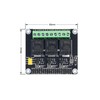 3-Channel Relay Module for Raspberry Pi, GPIO Relay Expansion HAT,